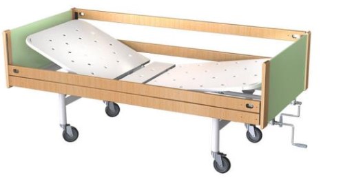 Кровать медицинская для лежачих больных КФ2-01 МСК-6102