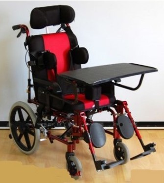 Инвалидная коляска для больных ДЦП-red