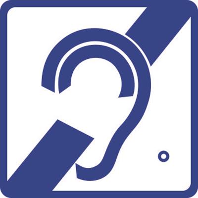 Доступность для инвалидов по слуху - тактильный знак 