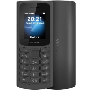 Мобильный телефон с речевым выходом Nokia 105 4G черный