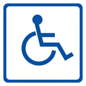 Доступность для инвалидов в креслах-колясках - тактильный знак