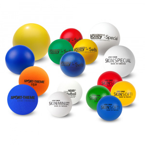 Набор мягких спортивных мячей в сумке (16 мячей)