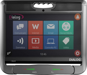 <p> 	 Dialog X3 Pro представляет собой универсальное устройство для альтернативной и дополнительной коммуникации, которым можно управлять с помощью глаз. Коммуникатор оборудован сенсорным экраном 13” и стандартным креплением VESA 100х75. А наличие встроен